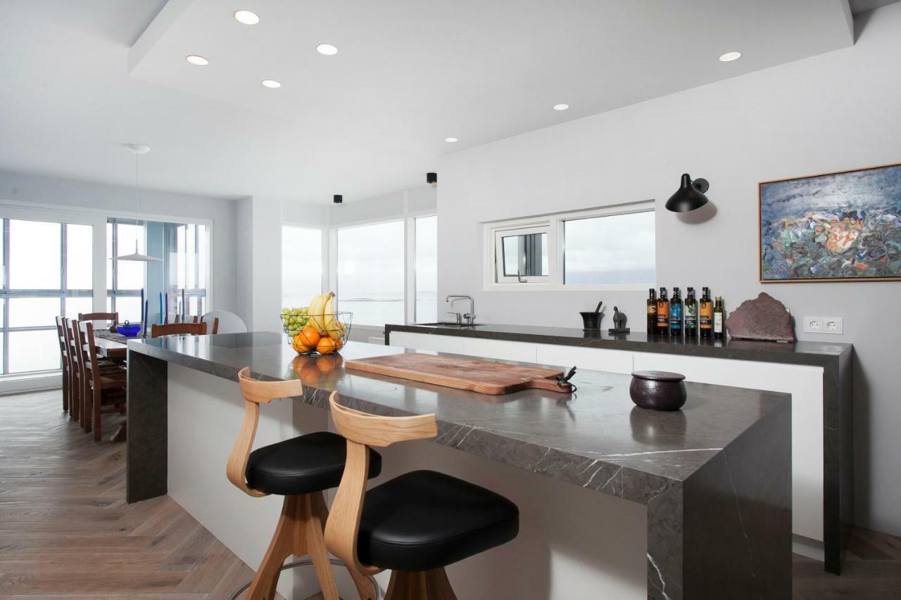 Ocean View Luxury Apartment In Central Reykjavík Dış mekan fotoğraf